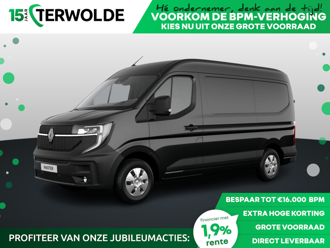 Renault Master - Gesloten Bestel L2H2 T35 dCi 170 6MT Extra | Achteruitrijcamera | C-Shape LED dagrijverlic - AutoWereld.nl