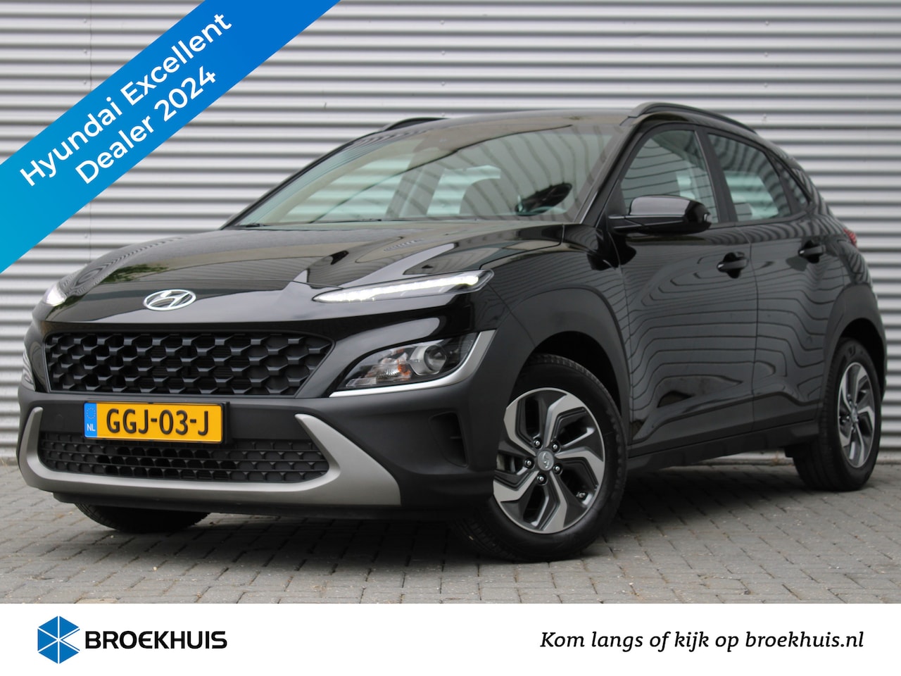 Hyundai Kona - 1.6 GDI HEV Comfort Smart 140pk Automaat | Navigatie | Krell-Audio | Achteruitrijcamera | - AutoWereld.nl