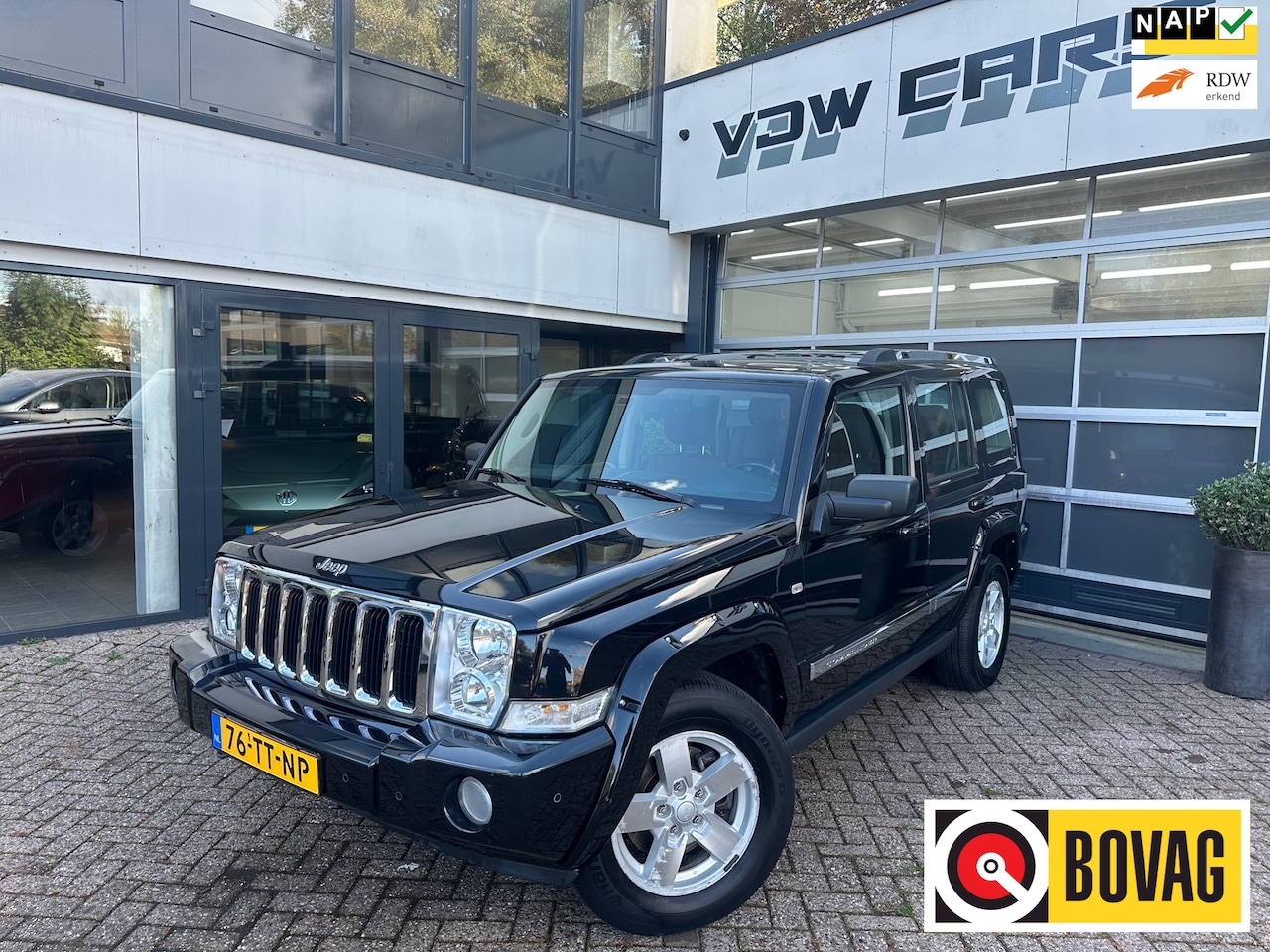 Jeep Commander - 3.0 V6 CRD Limited | Panoramadak | 7p | Trekhaak | Automaat - AutoWereld.nl