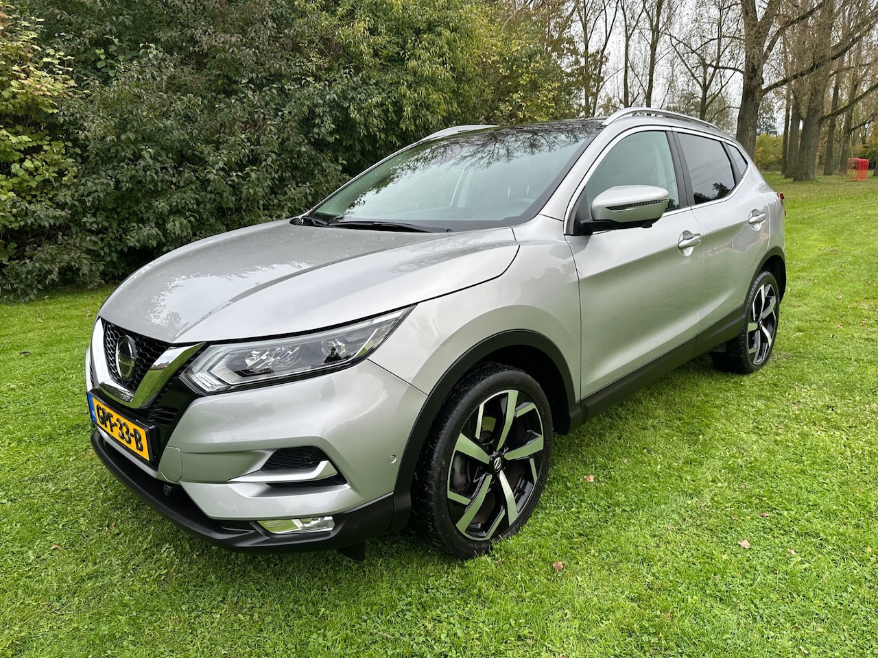 Nissan Qashqai - 1.3 DIG-T Tekna *360 Camera*LEDER ELEC STOELEN+VERWARMING*PANO-DAK*FULL OPTION* - AutoWereld.nl