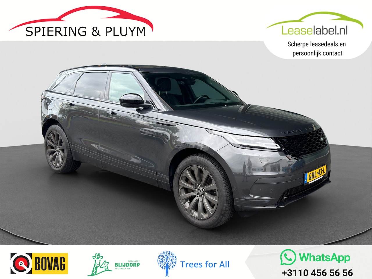 Land Rover Range Rover Velar - 2.0 P400e Edition | 360 Cam | Adaptive Cruise | Memory | Meridian | Head-Up - AutoWereld.nl