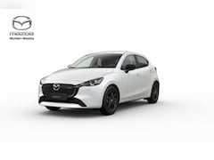 Mazda 2 - 2 e-Skyactiv G 90 6MT Homura | 16-inch lichtmetalen velgen, Black | 8-inch LCD touchscreen