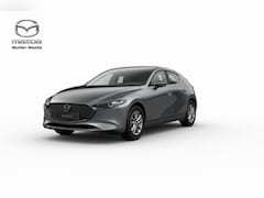 Mazda 3 - 3 Hatchback e-Skyactiv G 140 6MT Prime-Line | 16-inch lichtmetalen velgen, Silver | 6 spea