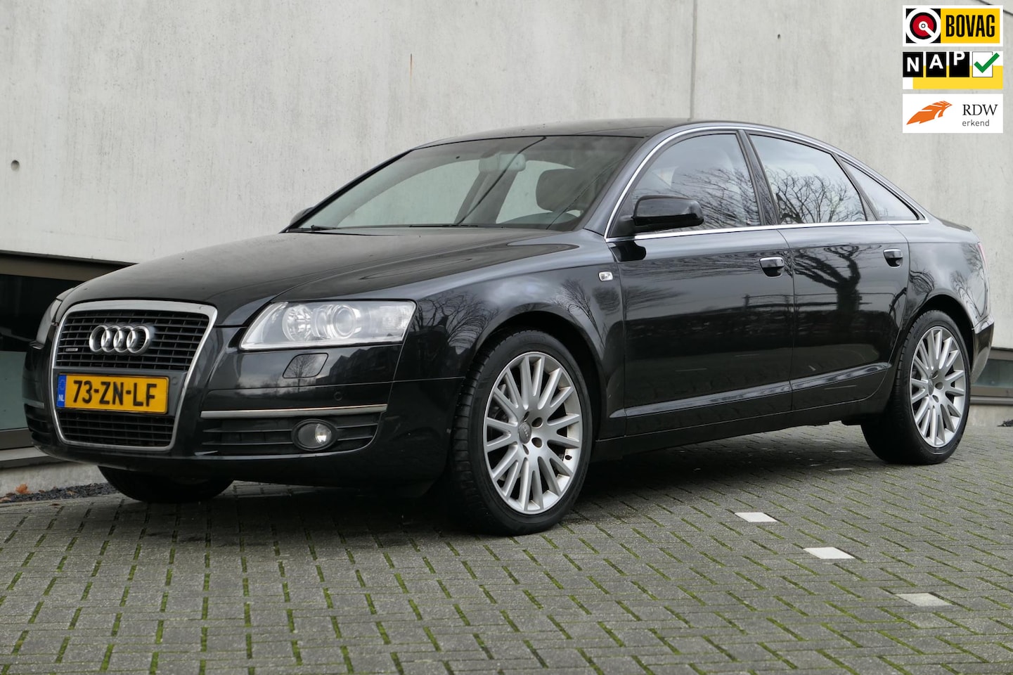 Audi A6 Limousine - 3.2 FSI quattro Pro Line Youngtimer NAP Leder Navi Xenon - AutoWereld.nl