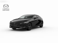 Mazda 3 - 3 Hatchback e-Skyactiv X 186 6AT Nagisa | 7-inch digitale meterset | Achteruitrijcamera |