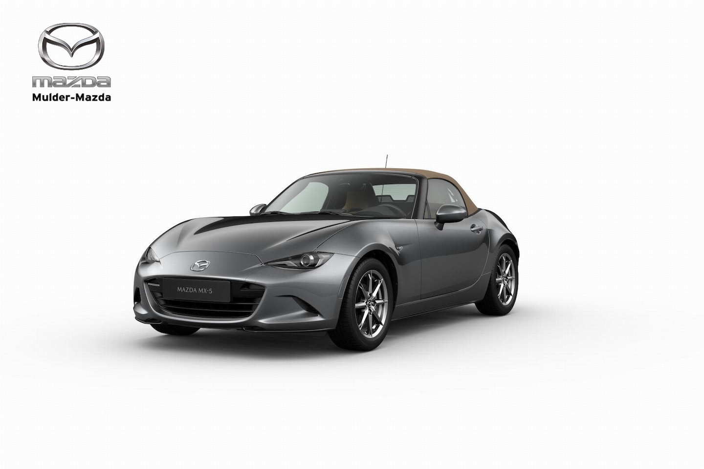 Mazda MX-5 - Roadster Skyactiv-G 132 6MT Kazari | 16-inch lichtmetalen velgen in Black Metallic (Skyact - AutoWereld.nl