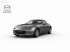 Mazda MX-5 - Roadster Skyactiv-G 132 6MT Kazari | 16-inch lichtmetalen velgen in Black Metallic (Skyact