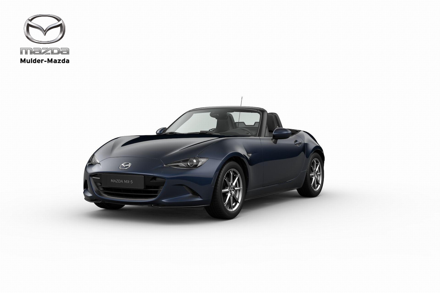 Mazda MX-5 - Roadster Skyactiv-G 132 6MT Exclusive-Line | 16-inch lichtmetalen velgen in Black Metallic - AutoWereld.nl