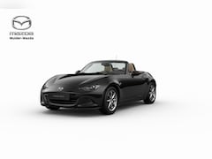 Mazda MX-5 - Roadster Skyactiv-G 132 6MT Kazari | 16-inch lichtmetalen velgen in Black Metallic (Skyact