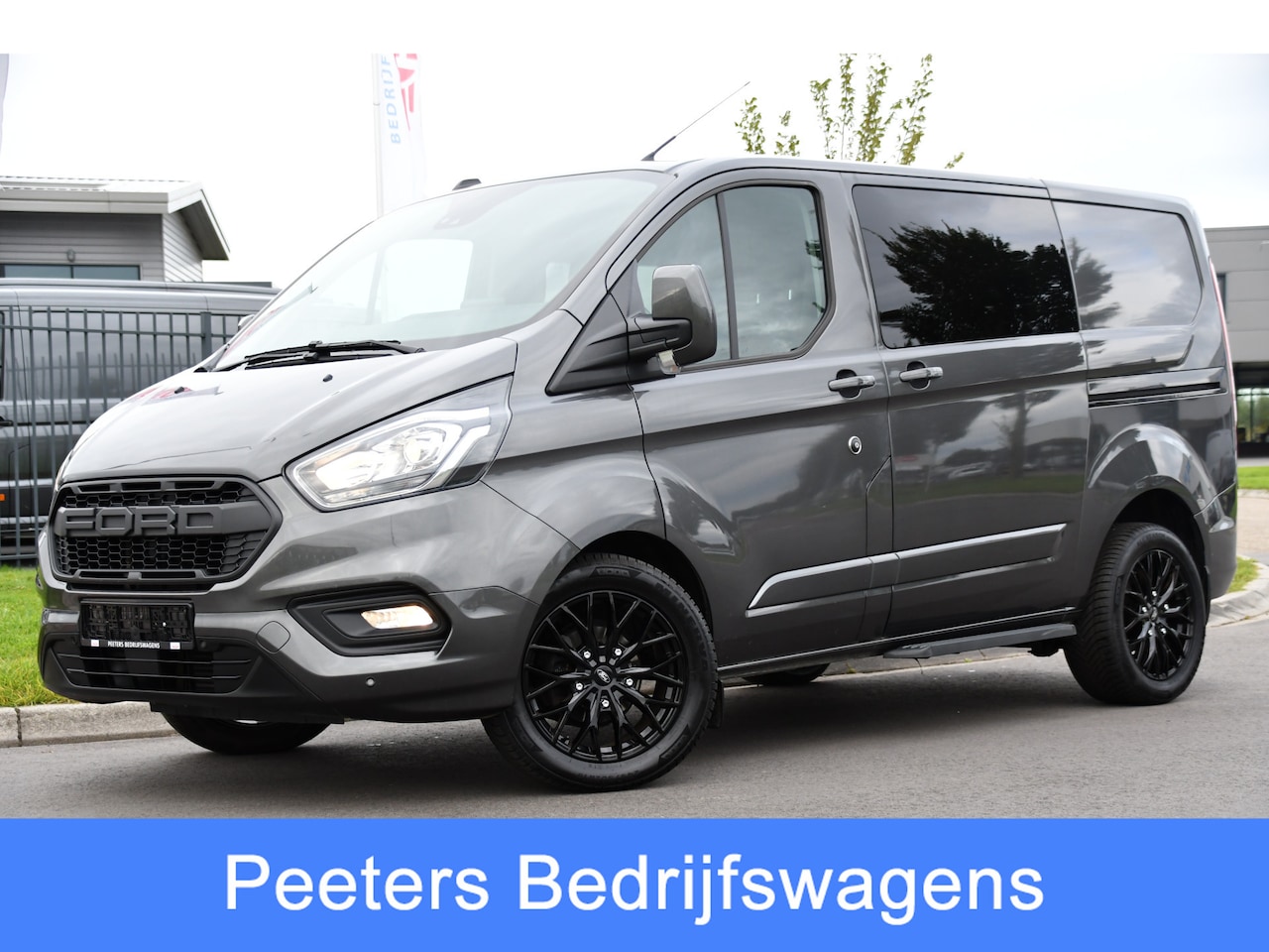 Ford Transit Custom - 300 2.0 TDCI L1H1 DC Limited Raptor Edition Camera, Cruise, Carplay, Automaat, Stoelverwar - AutoWereld.nl