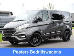 Ford Transit Custom - 300 2.0 TDCI L1H1 DC Limited Raptor Edition Camera, Cruise, Carplay, Automaat, Stoelverwar