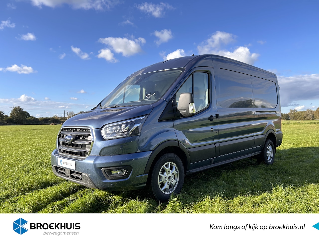 Ford Transit - 350 2.0 170 pk TDCI Automaat L3H2 Limited | | All Weather banden | 2 AGM accu's | LED laad - AutoWereld.nl