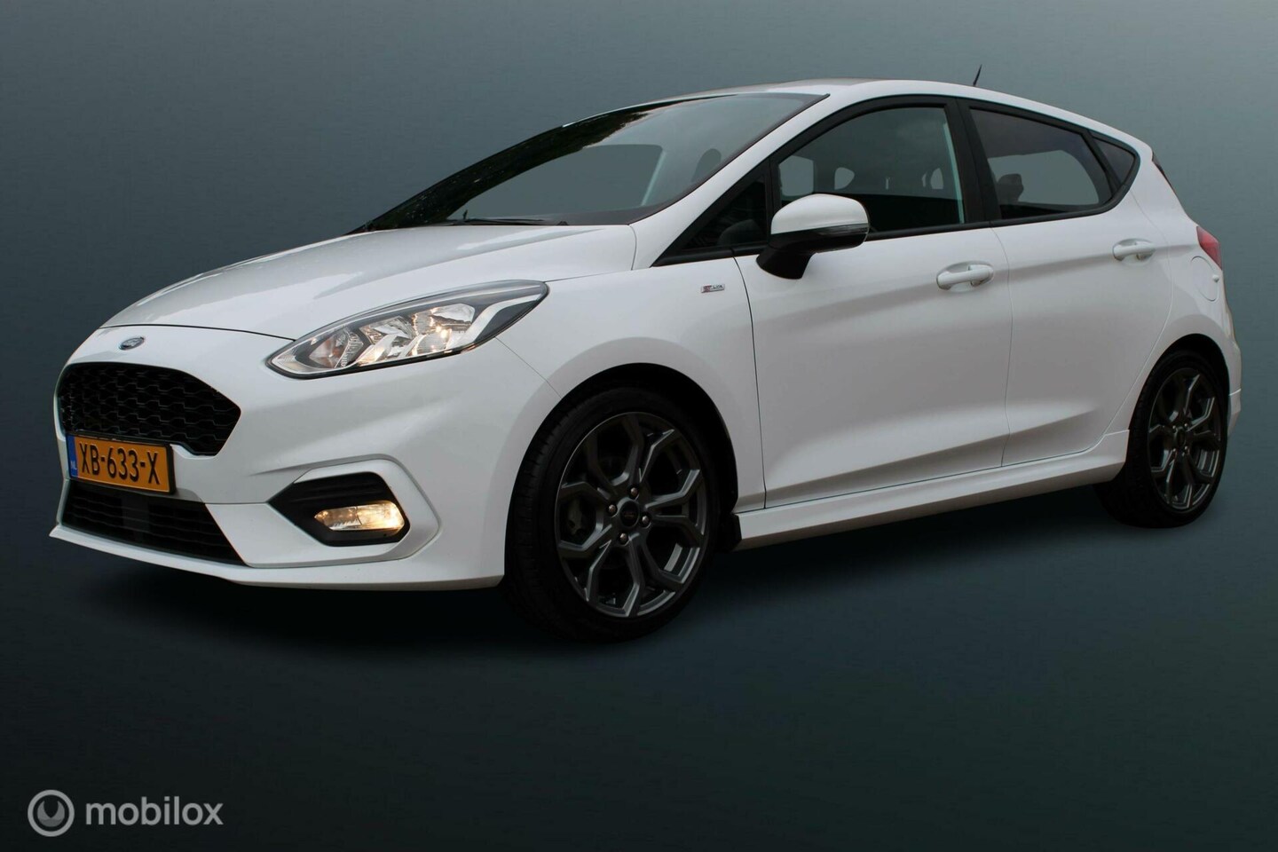 Ford Fiesta - 1.0 EcoBoost ST-Line 1.0 EcoBoost 100 PK ST-Line, Clima, Cruise, Pdc, Navi, App connect, Donker glas - AutoWereld.nl