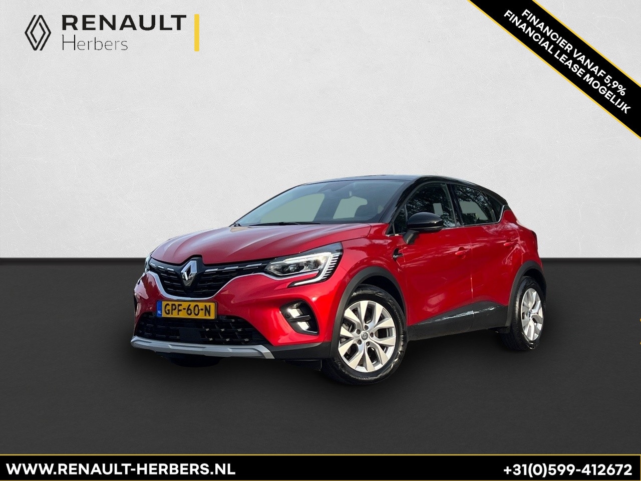 Renault Captur - 1.6 E-Tech Plug-in Hybrid 160 Intens / GARANTIE 12/2025 / CAMERA / PDC V+A / NAVI / ECC - AutoWereld.nl