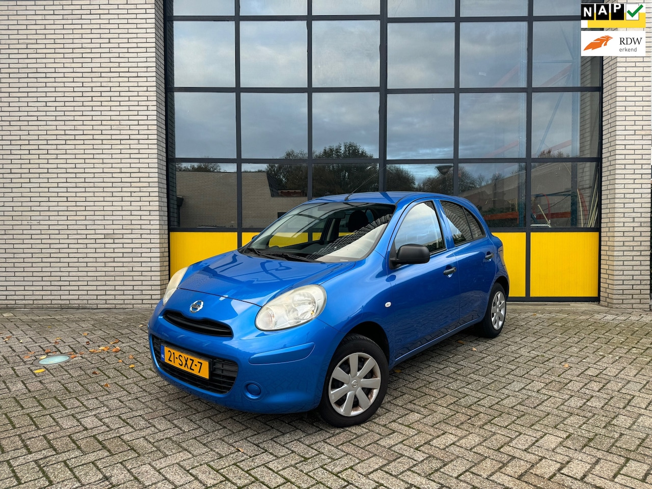 Nissan Micra - 1.2 Visia 1.2 Visia, airco, 5 deurs, bleutooth - AutoWereld.nl