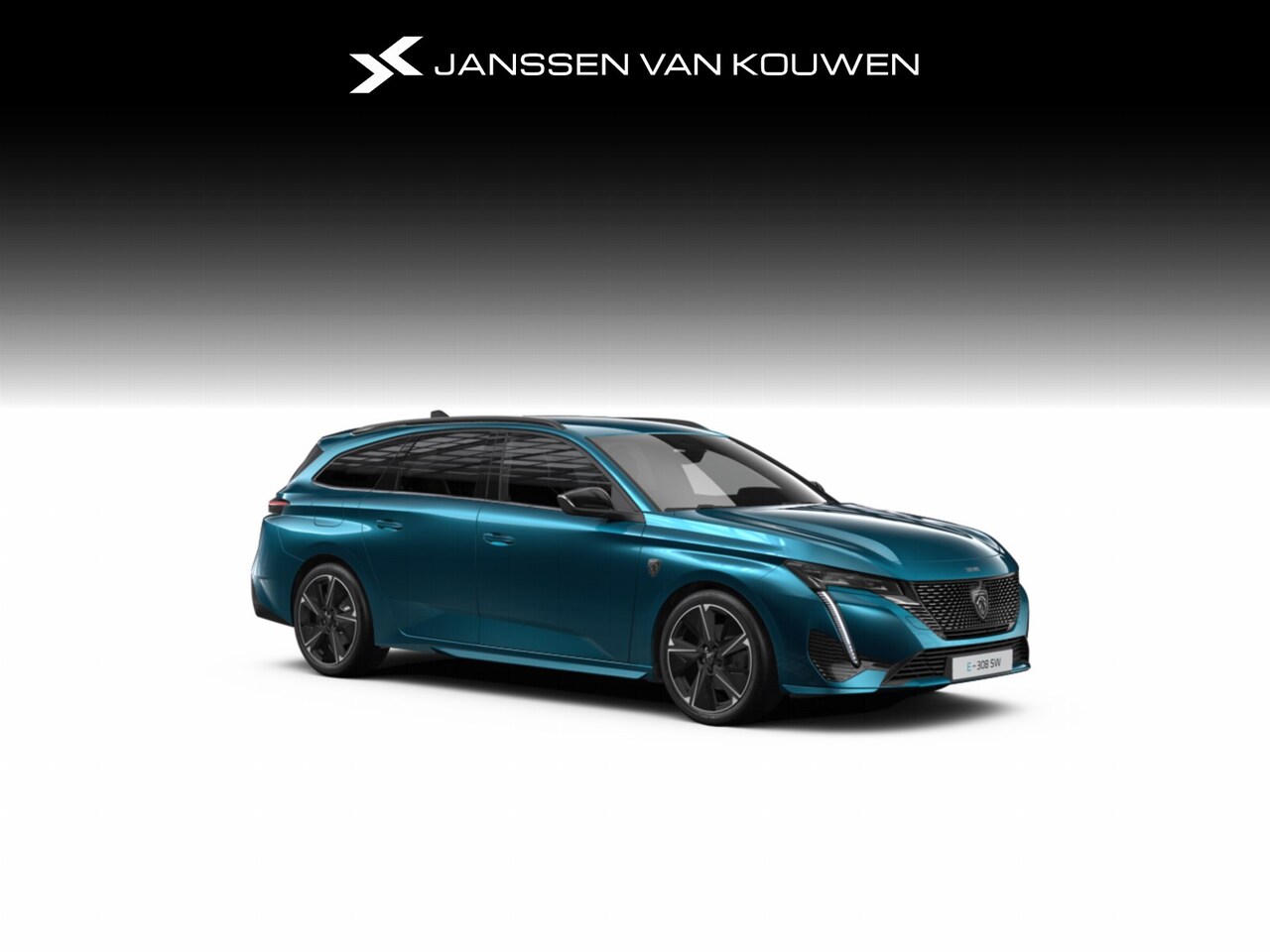 Peugeot e-308 SW - EV 54kWh 156 1AT GT | 8 jaar fabrieksgarantie of 160.000 kilometer op het accupakket | Ach - AutoWereld.nl