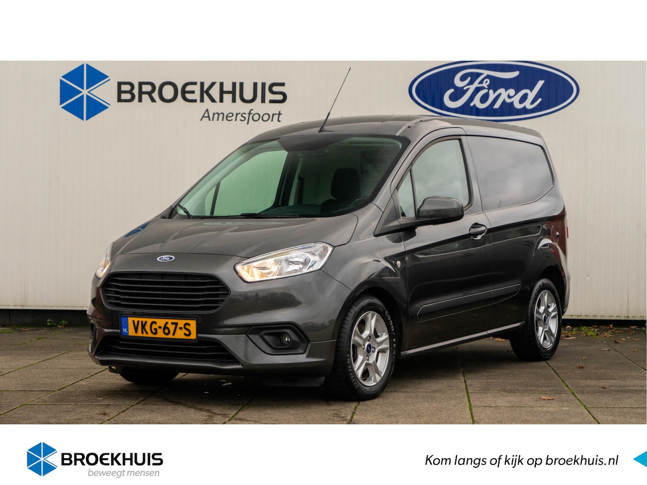 Ford Transit Courier - 1.5 TDCI Limited Duratorq S&S | PARKEERSENSOREN ACHTER | LAT OM LAT | CLIMATE CONTROL | NA - AutoWereld.nl