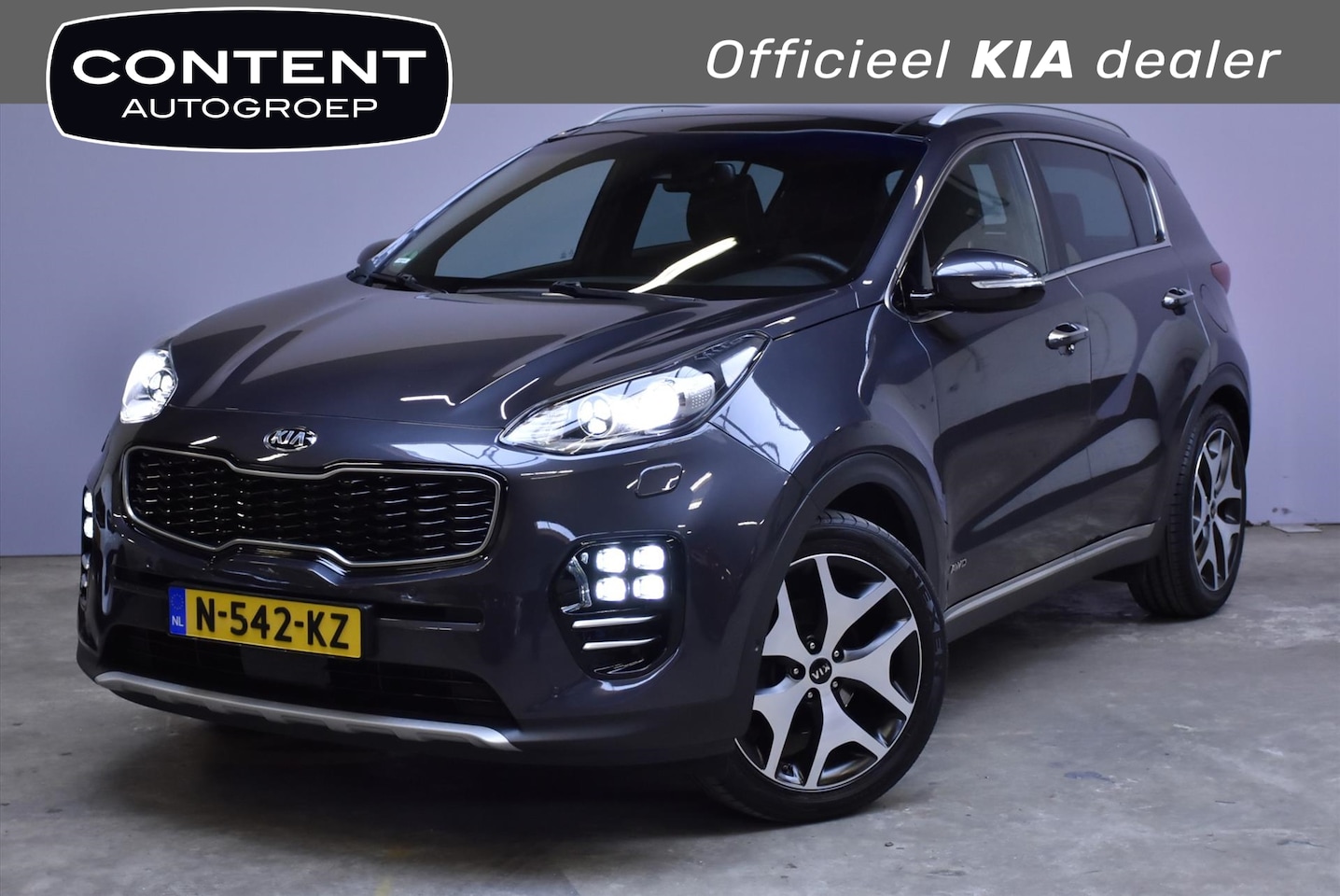 Kia Sportage - 1.6 T-GDI 177pk DCT7 AWD GT-PlusLine - AutoWereld.nl