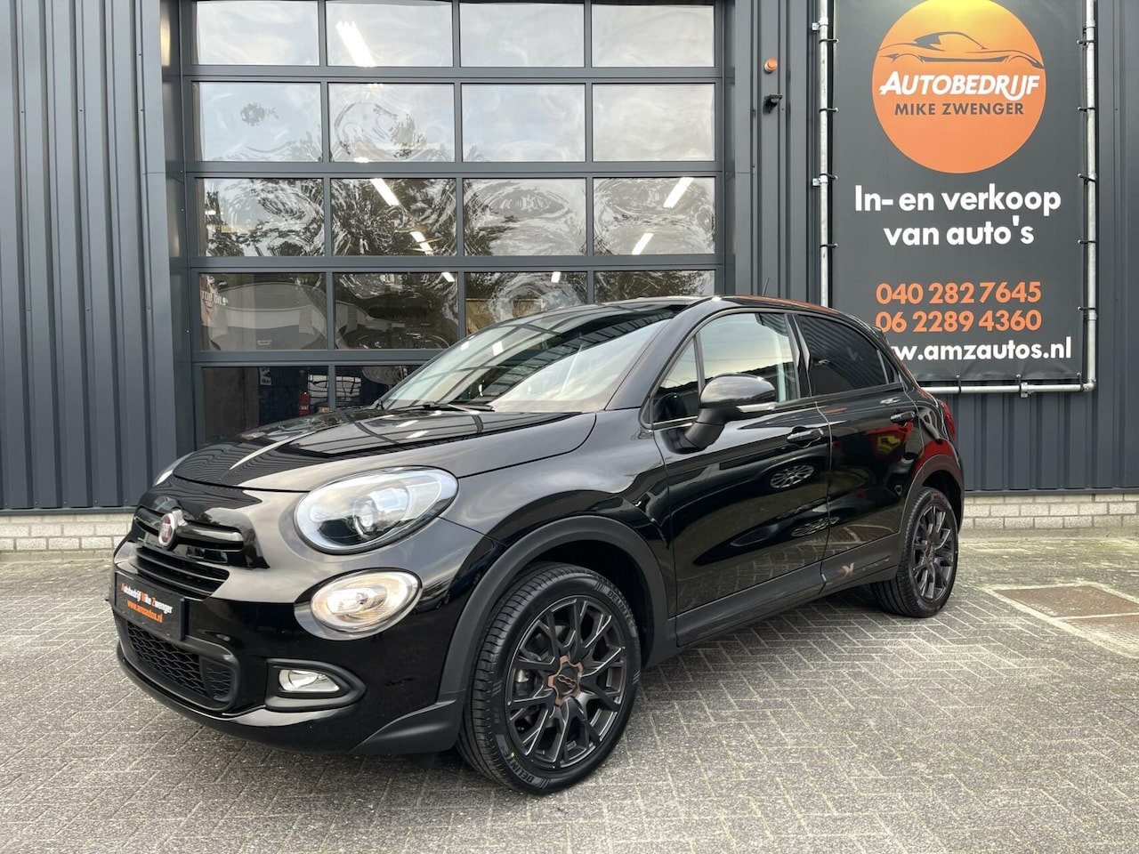 Fiat 500 X - 1.6 S-Design NAVIGATIE|TREKHAAK|XENON|KEYLESS|HALF LEER|DAB|BLUETOOTH|CRUISE CONTROL - AutoWereld.nl