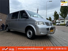 Volkswagen Transporter - 2.5 TDI 340 Lang Trendline Youngtimer 6Persn Dubbele Cabine 131PK Airco