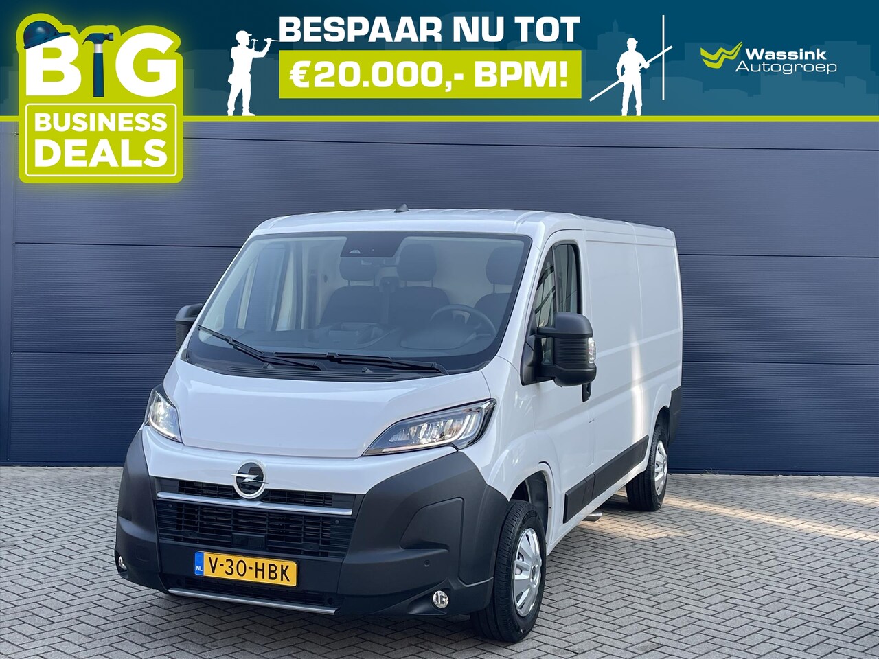 Opel Movano - GB 2.2 D 120pk L2H1 | Camera | Trekhaak | Airco | Parkeersensoren | - AutoWereld.nl