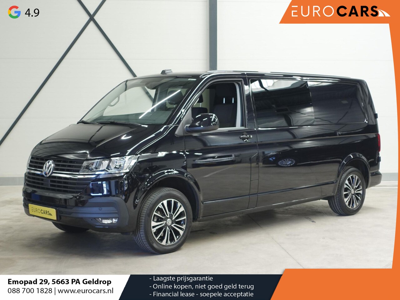 Volkswagen Transporter - 2.0 TDI L2H1 32 Dubbele Cabine Highline Automaat Airco | Cruise Control adaptief | PDCVA | - AutoWereld.nl