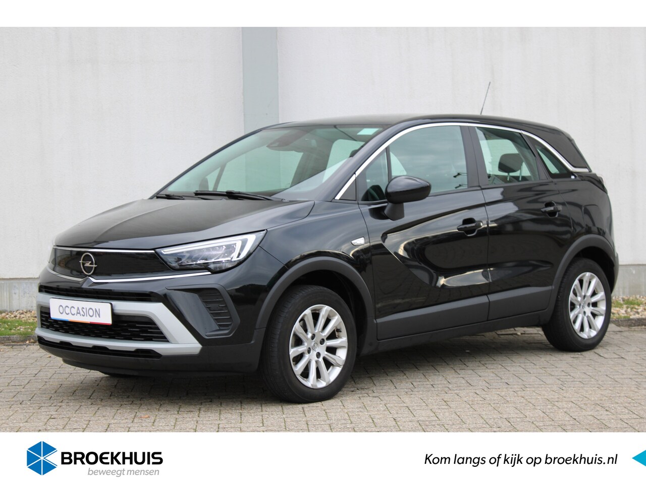 Opel Crossland - 1.2 T. 130 pk AUTOMAAT Elegance / Stuur- en Stoelverwarming / Navigatie by App / ECC / LED - AutoWereld.nl