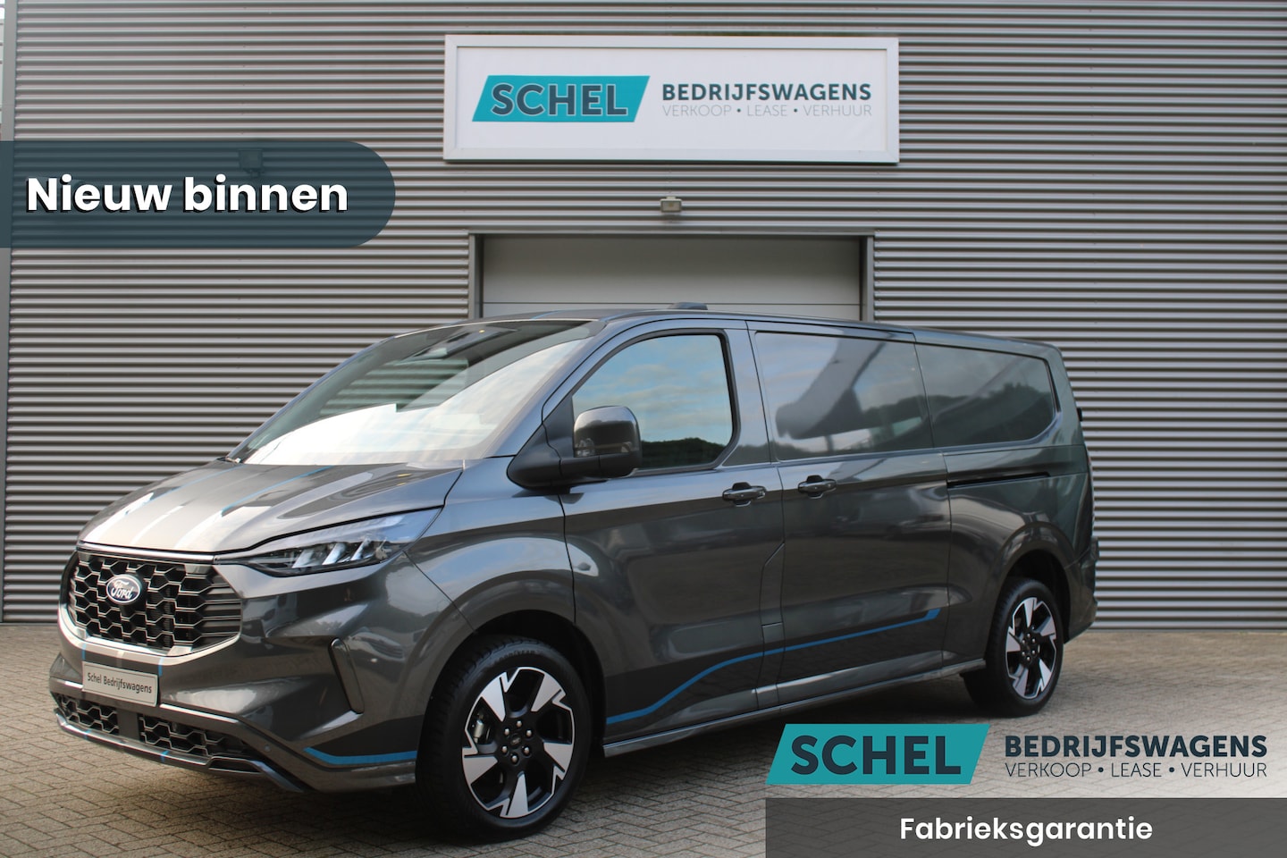 Ford Transit Custom - 300 2.0 TDCI L2H1 Sport 170pk - 2x Schuifdeur - 19" LM velgen - ACC - Blind spot - Navi - - AutoWereld.nl