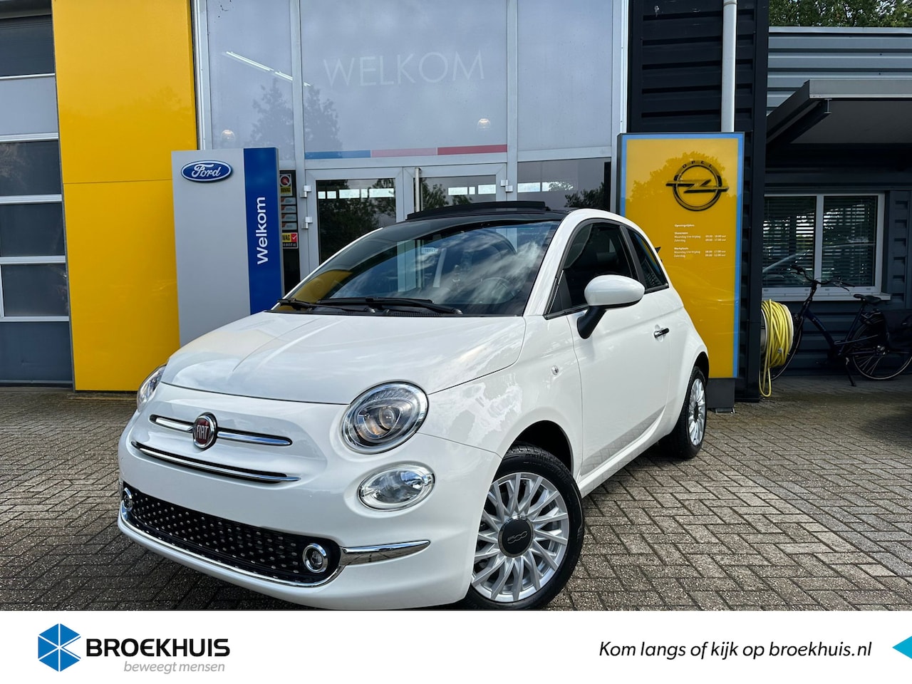 Fiat 500 C - 1.0 Hybrid 70PK Dolcevita CABRIO | NIEUW € 1.991 KORTING!!| PARKEERSENSOREN| CRUISE CONTRO - AutoWereld.nl