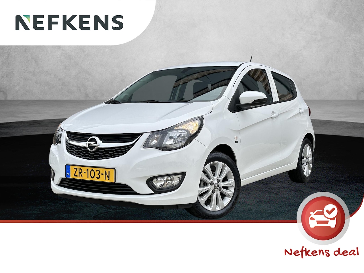 Opel Karl - 1.0 120 Jaar Edition (1ste eig./AppleCarPlay/PDC/NAV./Airco/LMV/Cruise) - AutoWereld.nl