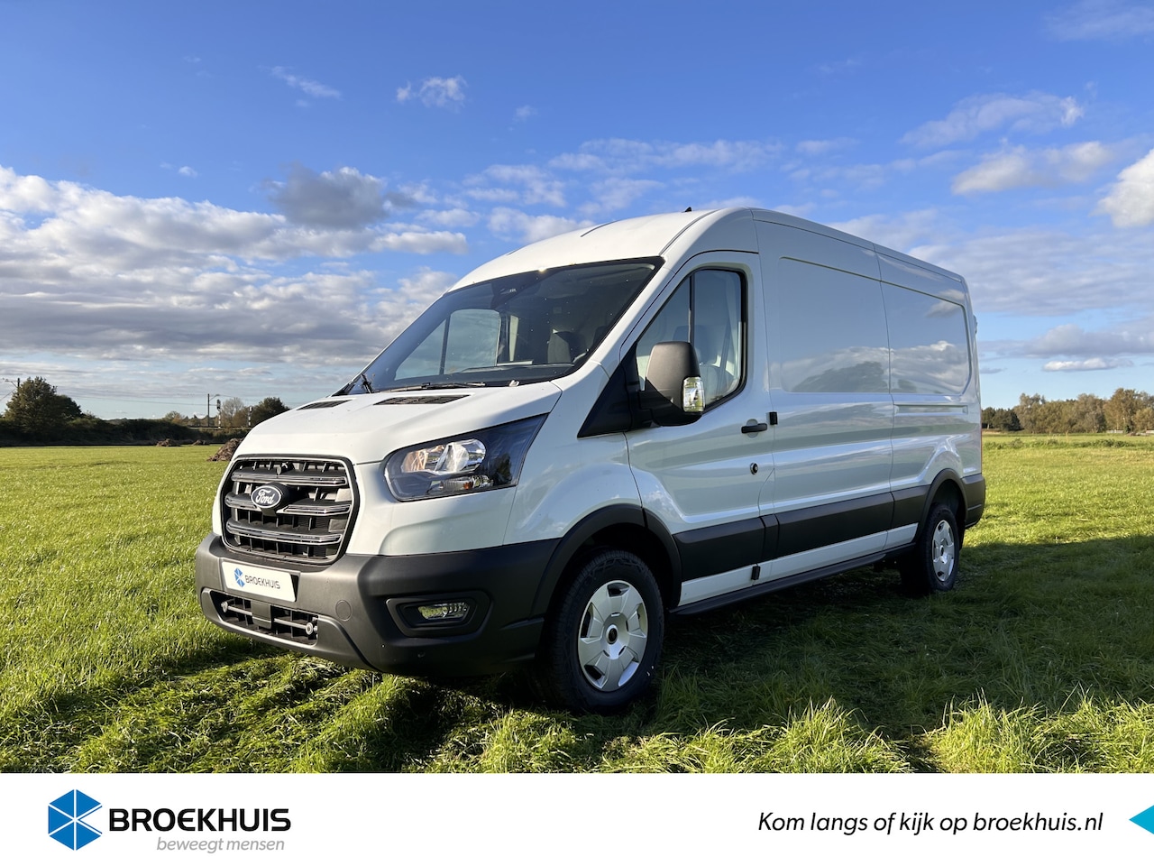 Ford Transit - 350 2.0 TDCI L3H2 Trend | € 7.135,- voorraadvoordeel | Trekhaak | Safety & Comfort Pack - AutoWereld.nl