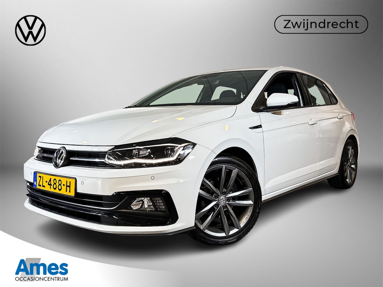 Volkswagen Polo - 1.0 TSI 95pk DSG Highline | R-Line / Adaptive Cruise Control / 17 inch lichtmetaal / Navig - AutoWereld.nl