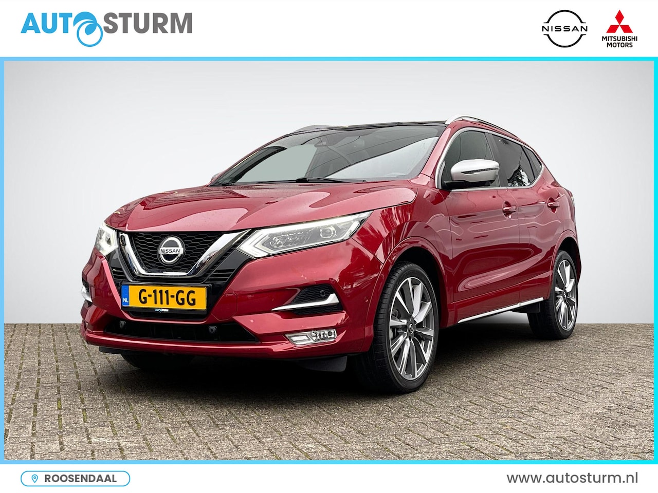 Nissan Qashqai - 1.3 DIG-T Tekna + | Panoramadak | Nappa Leder | BOSE Audio | Geheugenstoel | Apple Carplay - AutoWereld.nl