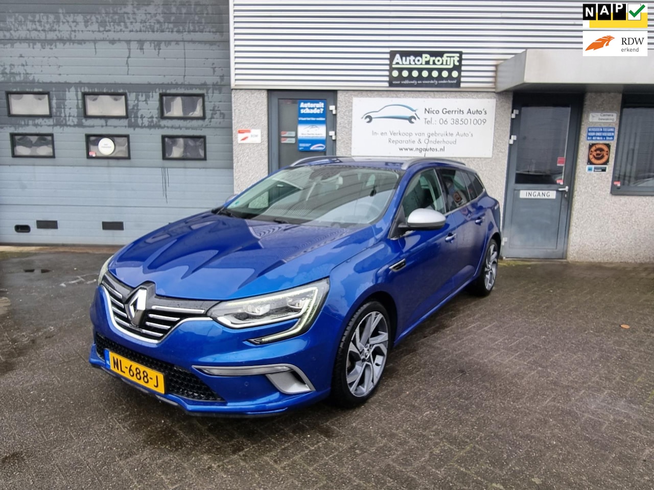 Renault Mégane Estate - 1.2 TCe GT-Line Bose Edition 83.770 KM Zeer Mooi!!! - AutoWereld.nl