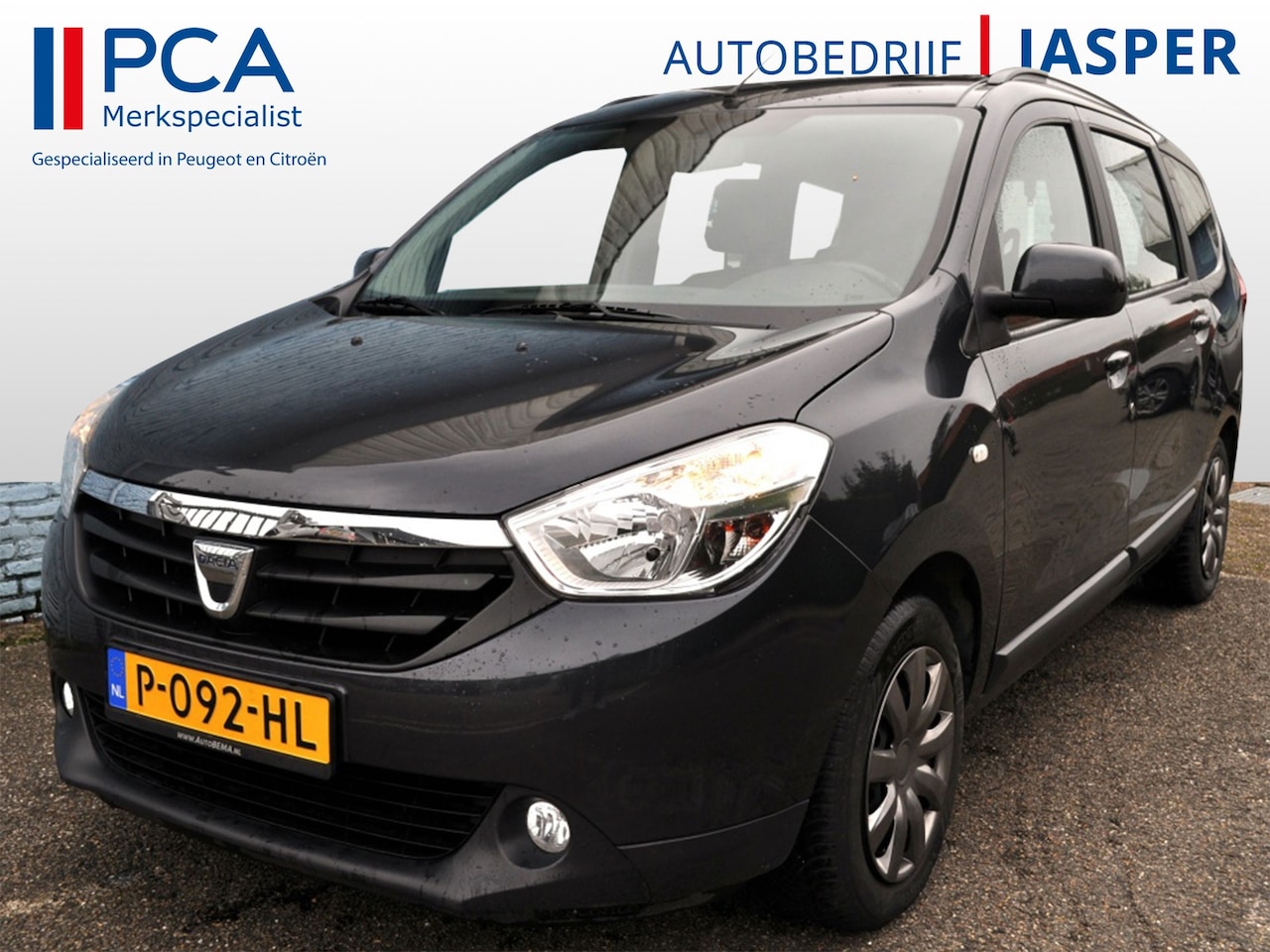 Dacia Lodgy - 1.2 TCe Blackline 5p Leder Navi Trh Sv - AutoWereld.nl