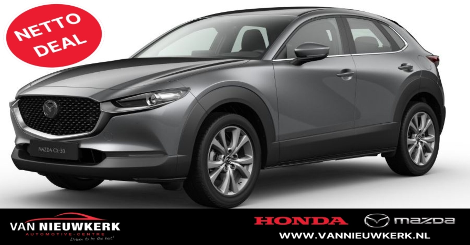 Mazda CX-30 - E-Skyactiv G 150pk M Hybrid Aut Exclusive-Line - AutoWereld.nl