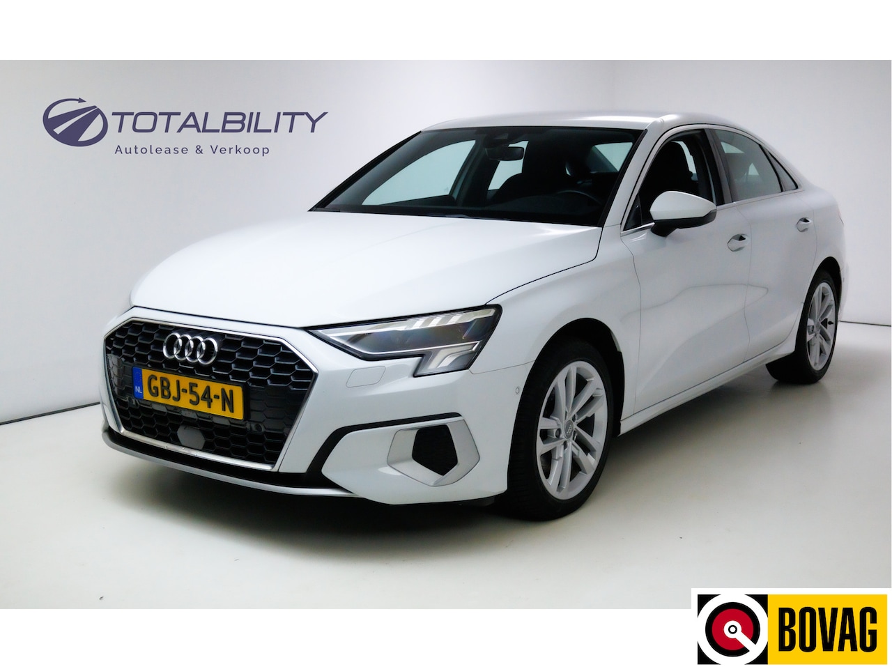 Audi A3 Limousine - 35 TFSI Business edition 150 PK Navigatie, Adaptive Cruise, Dyn. rijassistent, Led, Stoelv - AutoWereld.nl