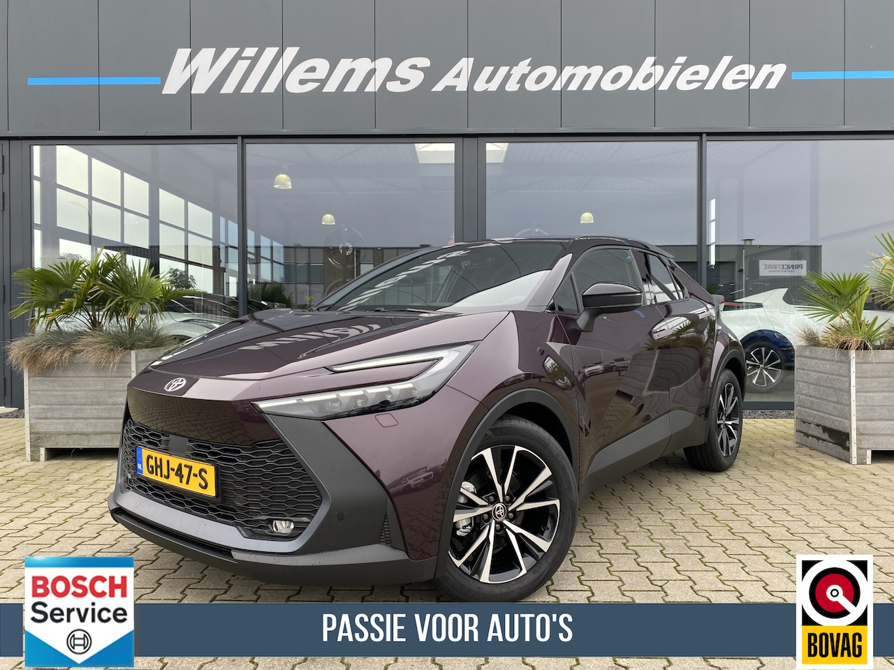 Toyota C-HR - 1.8 Hybrid 140 First Edition Stoelverwarming, App-Connect & Groot Navi - AutoWereld.nl