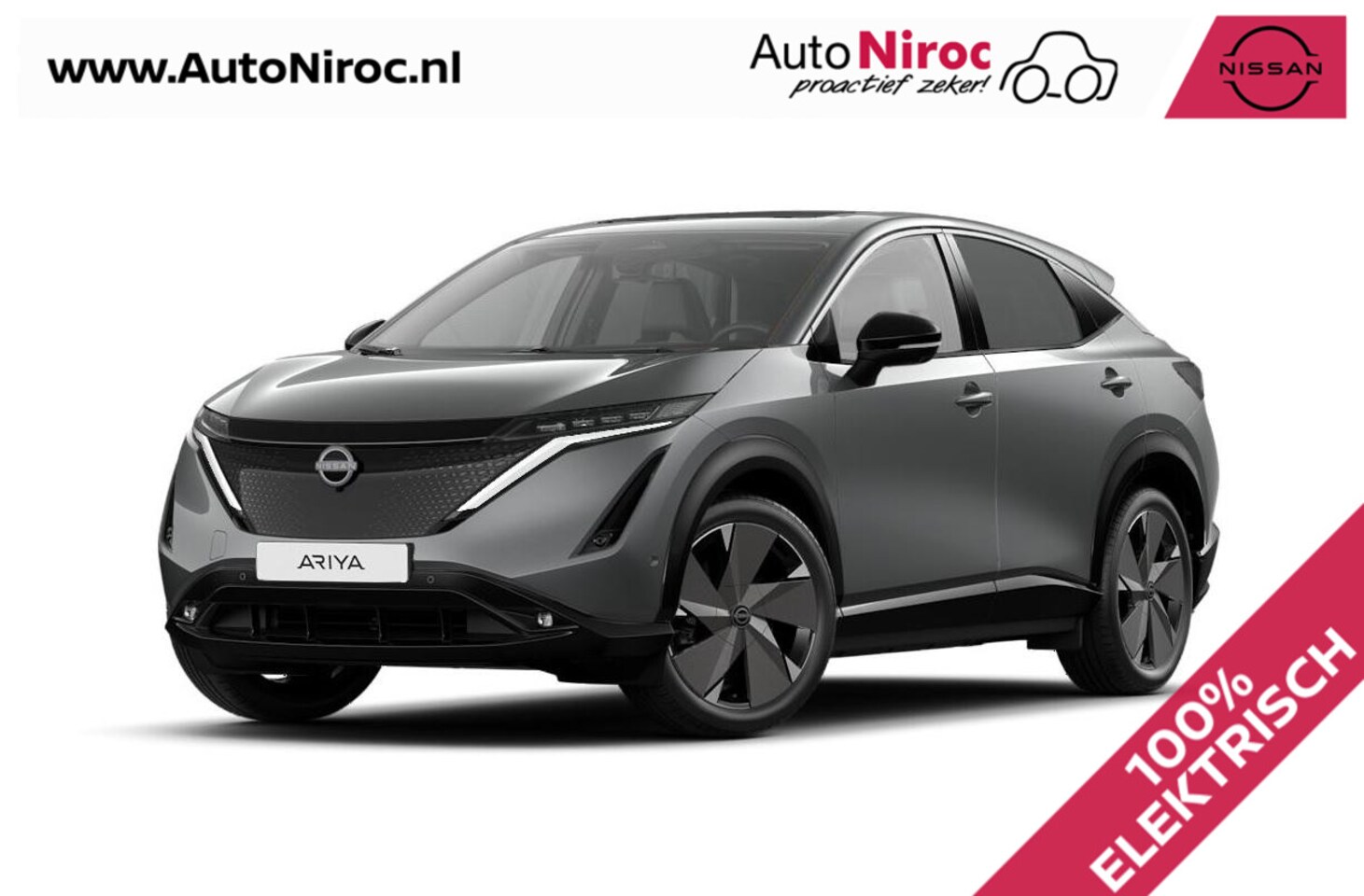 Nissan Ariya - Evolve 87 kWh | 22kW LADER | SCHUIFDAK | € 7.450- VOORRAADKORTING | - AutoWereld.nl