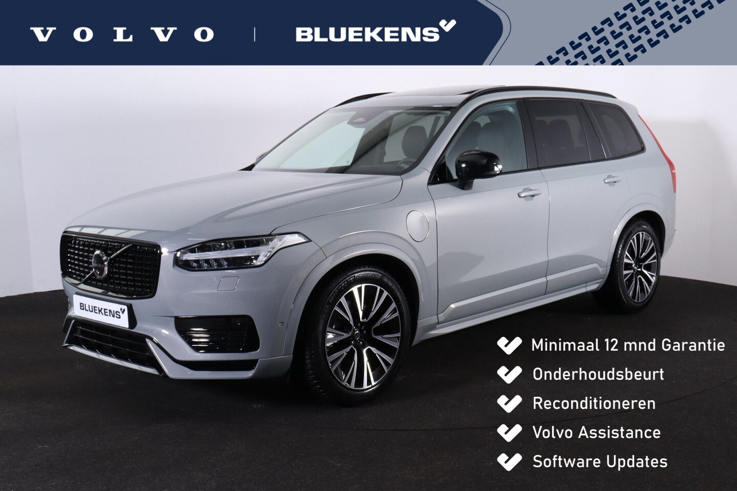 Volvo XC90 - T8 Recharge AWD Ultimate Dark - Luchtvering - Panorama/schuifdak - IntelliSafe Assist & Su - AutoWereld.nl