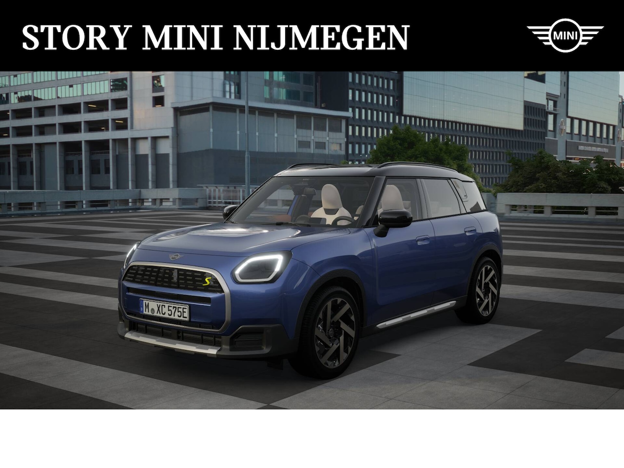 MINI Countryman - SE ALL4 / Favoured Trim / Pakket M / 19" Kaleido Spoke 2-tone - AutoWereld.nl