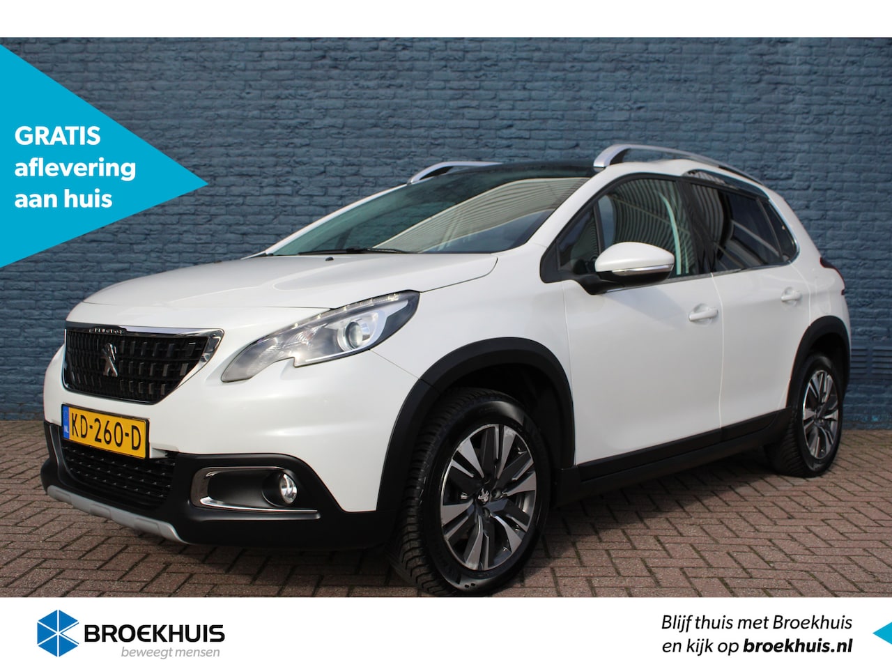 Peugeot 2008 - SUV 1.2 PureTech 110pk Allure | Navi by app | Panoramadak | Trekhaak | Lichtmetaal | All s - AutoWereld.nl