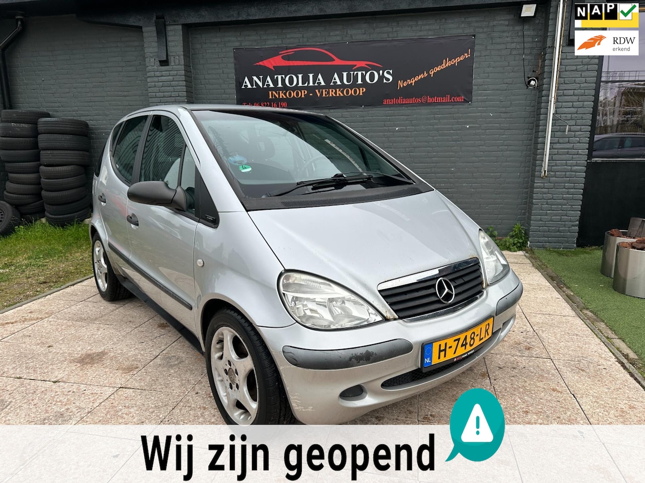 Mercedes-Benz A-klasse - 140 Classic *AIRCO*MET NIEUWE APK* - AutoWereld.nl