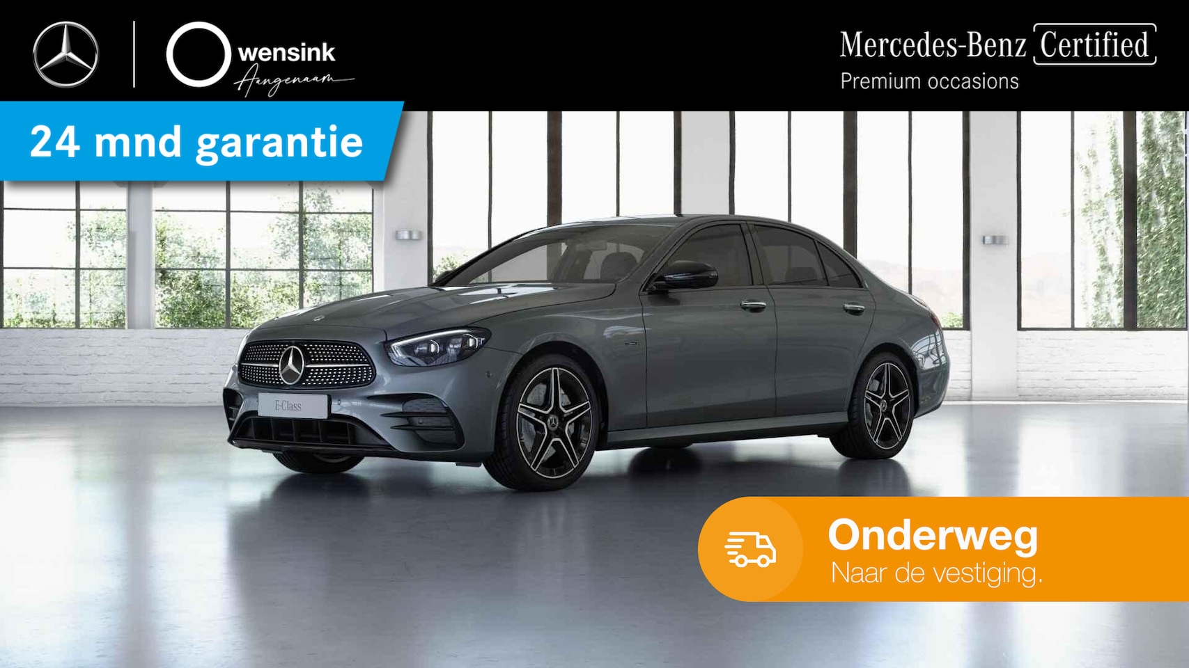 Mercedes-Benz E-klasse - 300 e Business Solution AMG | Night Pakket | Luxe Lederen Bekleding | Matrix Led Verlichti - AutoWereld.nl