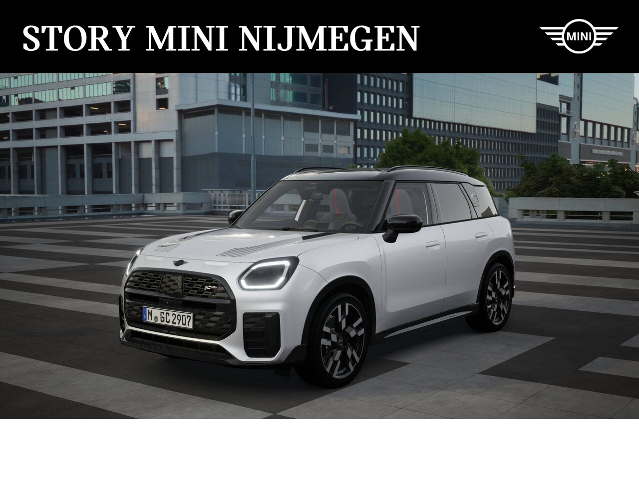 MINI Countryman - C Automaat / John Cooper Works / Pakket L / 20" JCW Flag Spoke 2-tone - AutoWereld.nl