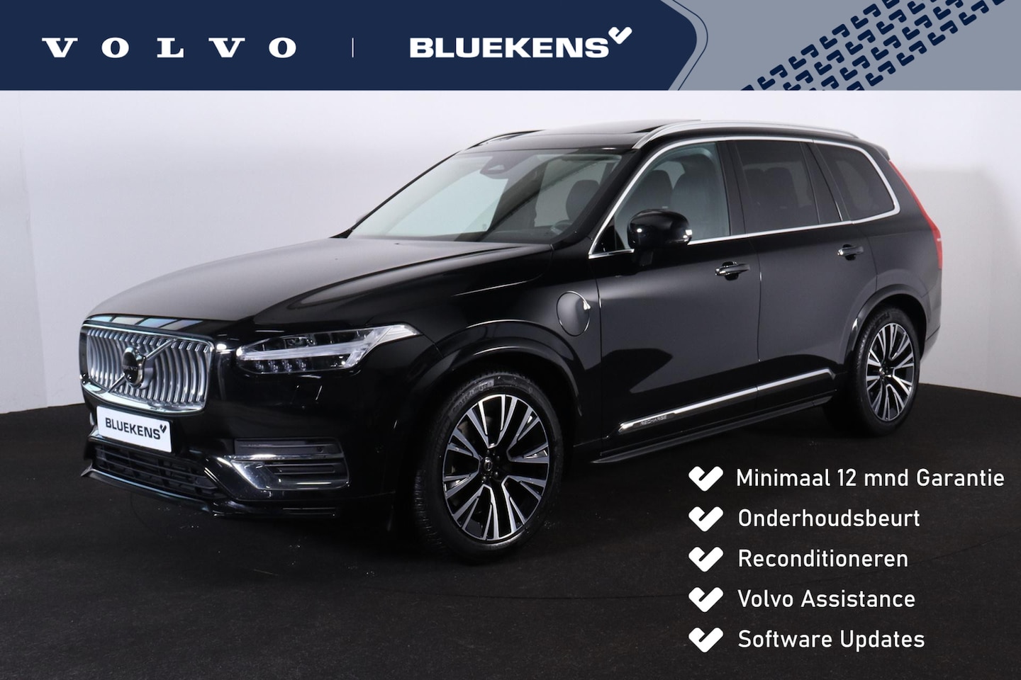 Volvo XC90 - T8 Recharge AWD Ultimate Bright - LONG RANGE - Luchtvering - IntelliSafe Assist & Surround - AutoWereld.nl