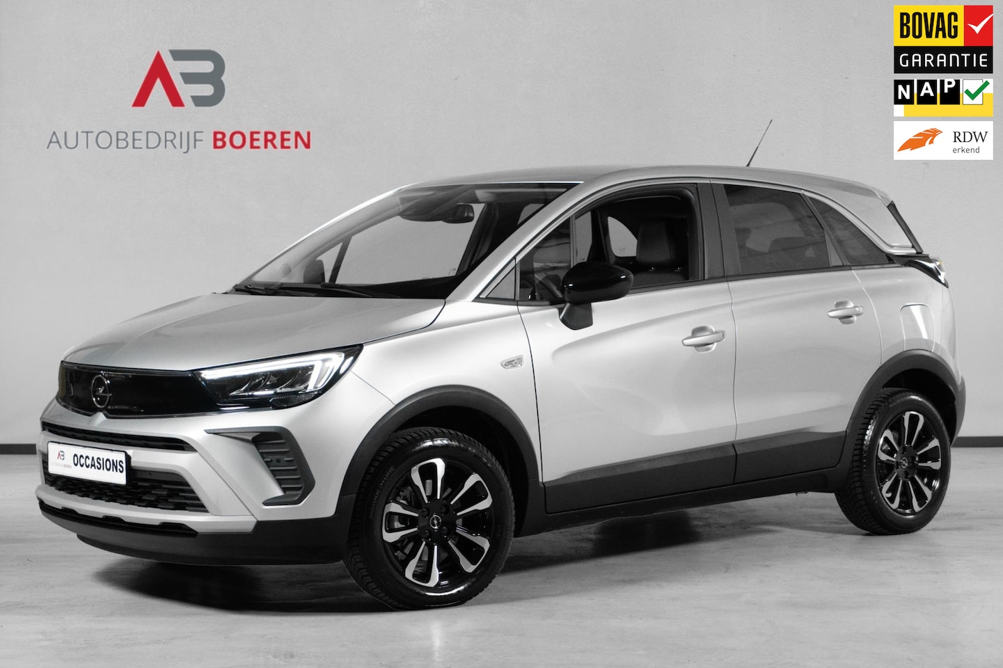 Opel Crossland - 1.2 Turbo Elegance |Weinig kilometers |AGR Stoelen | Apple Carplay | Achteruitrijcamera | - AutoWereld.nl