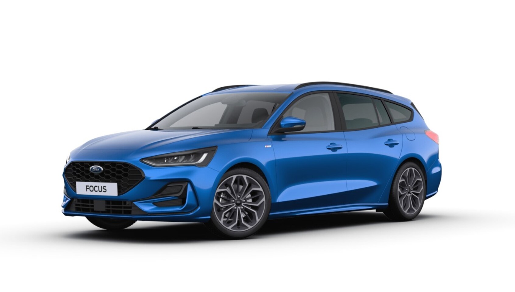 Ford Focus Wagon - Wagon 1.0 EcoBoost 125PK Hybrid ST Line X | 2024 | 18"LMV | Winterpack | Kleur: Desert Isl - AutoWereld.nl