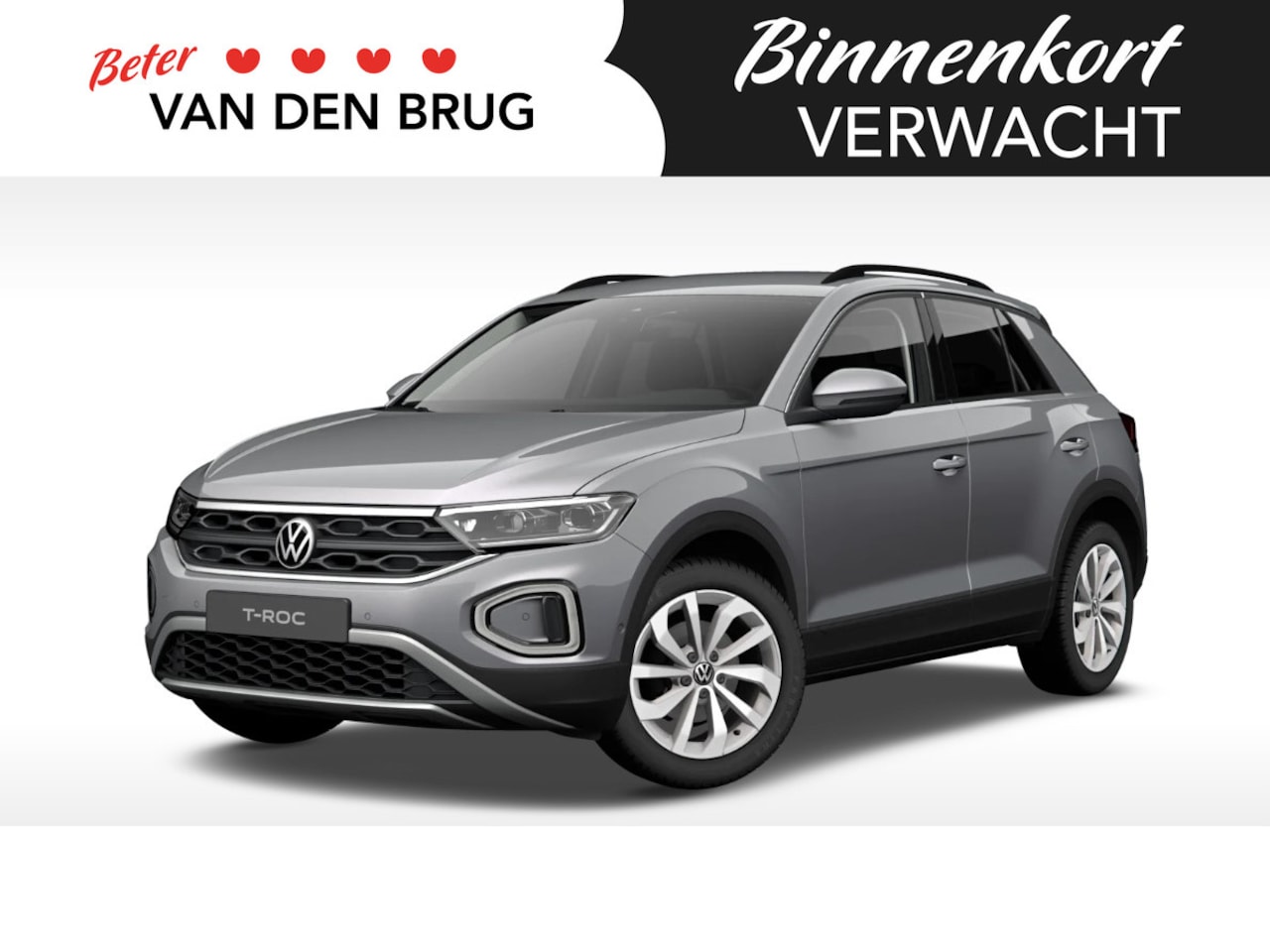 Volkswagen T-Roc - 1.5 TSI Life Edition 150pk Automaat | LED Plus | Assistance Plus | Multimedia pakket | Cli - AutoWereld.nl