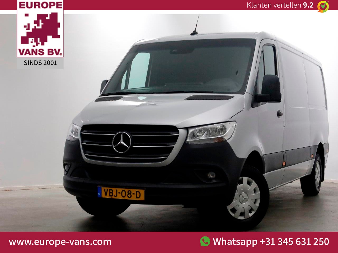 Mercedes-Benz Sprinter - 316 CDI 163pk E6 RWD L2H1 7G Automaat Navi/Camera Trekhaak 2800kg 08-2019 - AutoWereld.nl